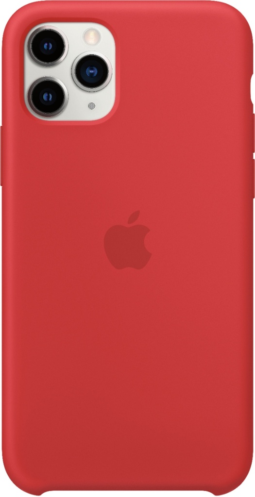 Apple Silicone Case iPhone 11 Pro - (Product)Red