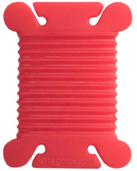 Block Legami Twist Earphone Winder - Red