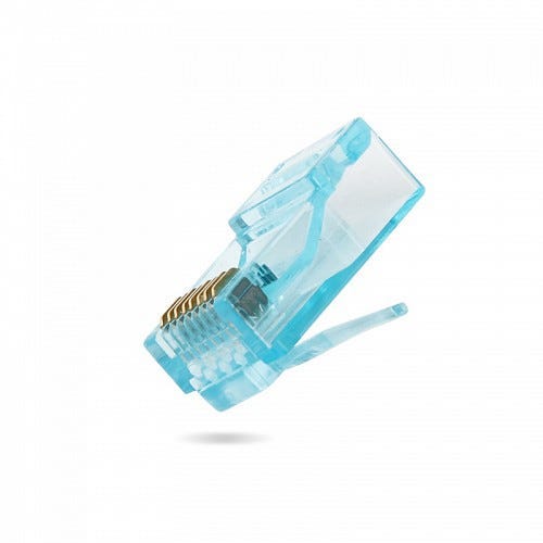 Block Unitek Cat6 RJ45 8P8C Connector - 100 Pack