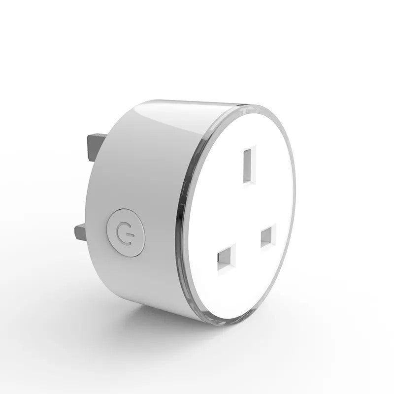 Smart WiFi (UK) Plug Socket With RGB LED Scene Light & App, Voice Control Works with Amazon Alexa,