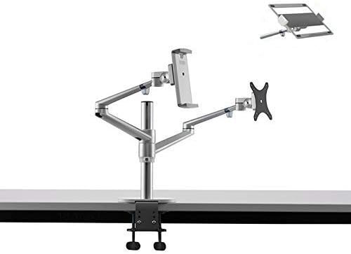 UPERGO OL- 3T Dual Arm for Monitor Laptop & Tablet - 3 in 1