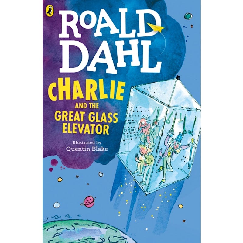 Roald Dahl Charlie and The Great Glass Elevator