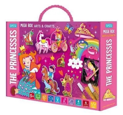 MEGA BOX ARTS & CRAFTS - PRINCESSES