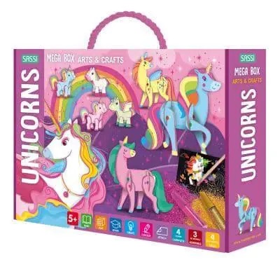 MEGA BOX ARTS & CRAFTS - UNICORNS