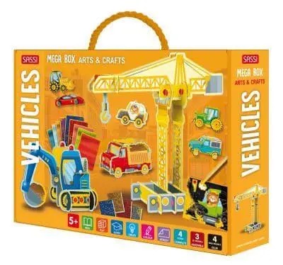 Mega Box Arts & Crafts - Vehicles