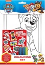 Paw Patrol Colouring Set/