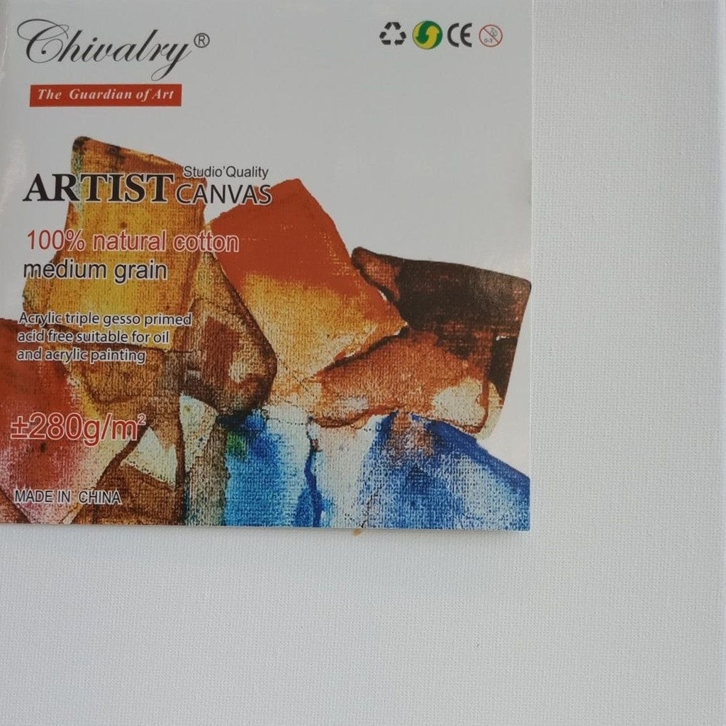 Canvas Stretched Board 10X10Cm, Artist Canvas
