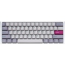 Ducky One 3 Mini Aura 60% Wired Mechanical Gaming Keyboard - Red Switch - Mist - لوحة مفاتيح