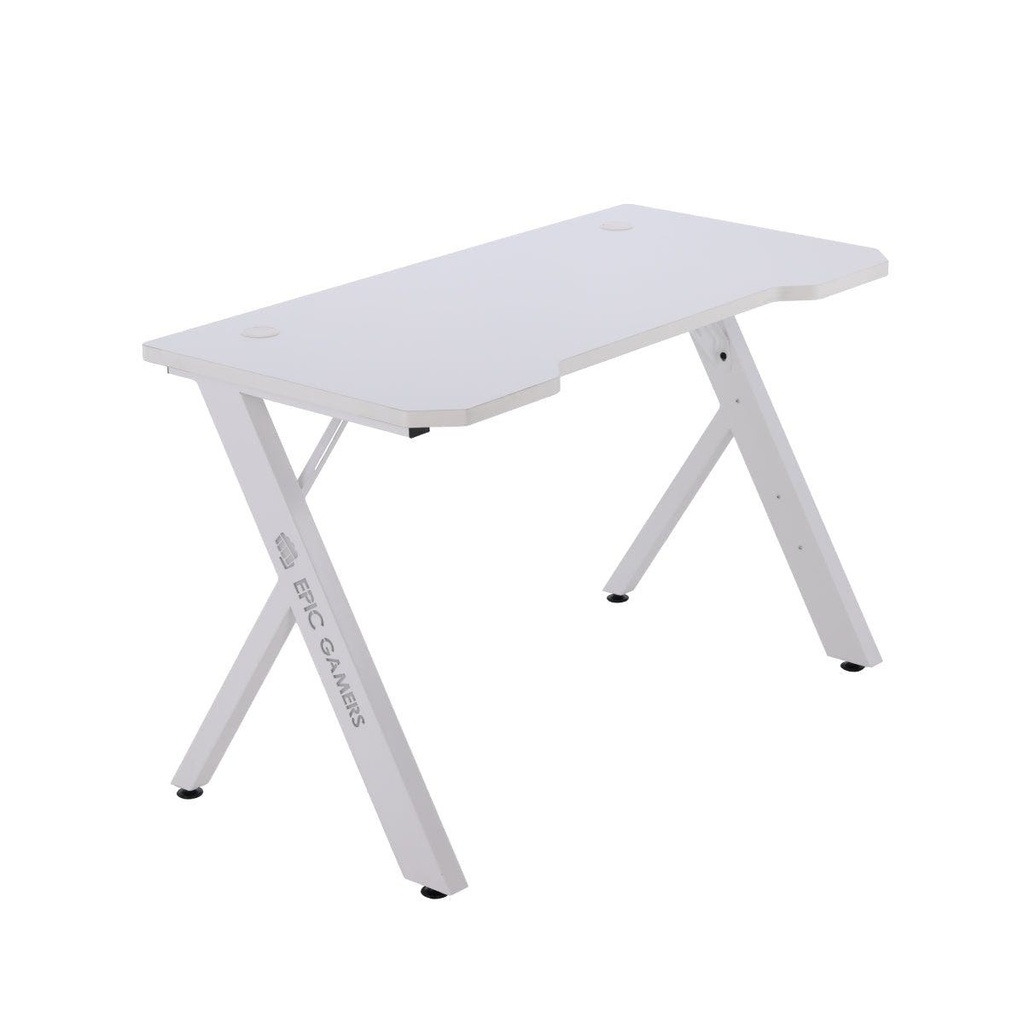 Epic Gamers Gaming Desk V2 - White - طاولة