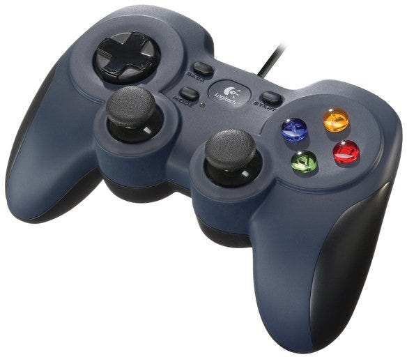 LOGITECH F310 GamePad PC Controller