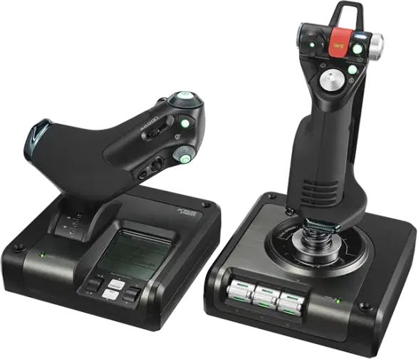 LOGITECH Saitek X52 Pro FC System PC Controller