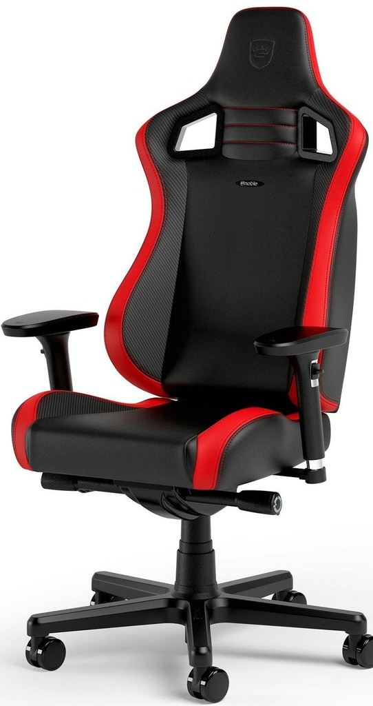 NOBLE ChairS EPIC Compact Gaming Chair-black/carbon/red Chair