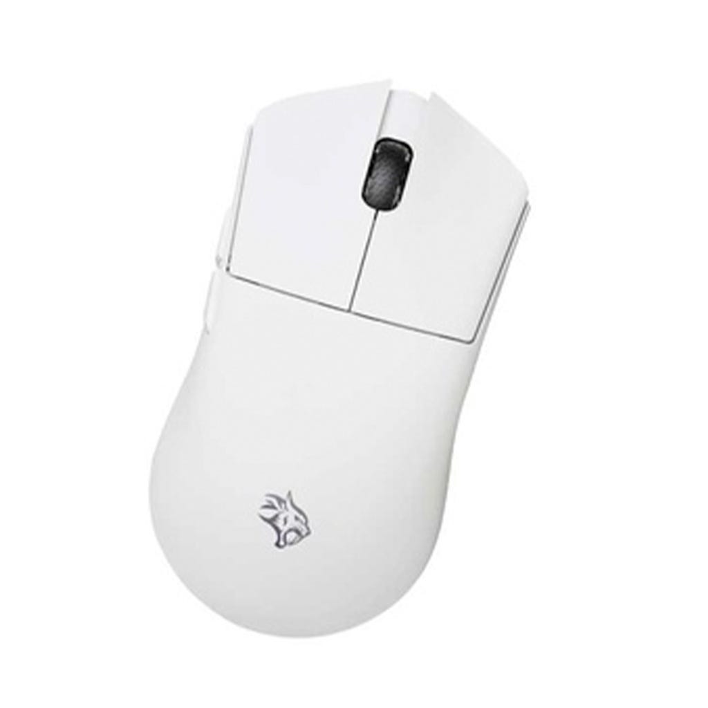 Porodo Gaming Lightfeather 7D Gaming Mouse (USB Wire, 2.4G, Bluetooth) White"