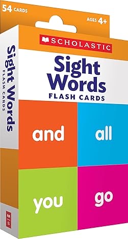 FLASH CARDS: SIGHT WORDS