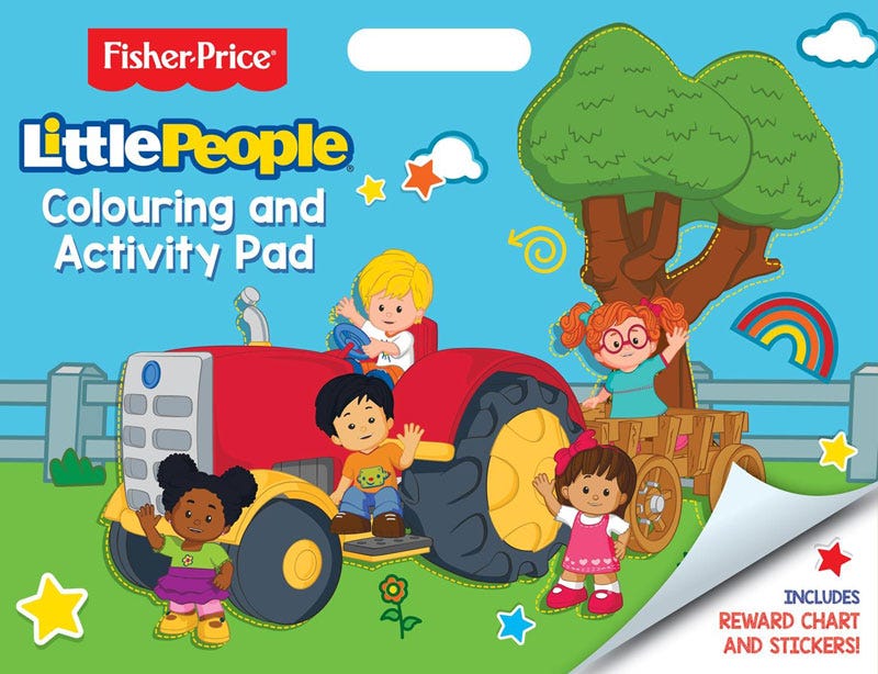 Little People- Colouring & Activity Pad