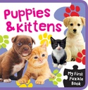 My First Puzzle Book- Puppies & Kittens