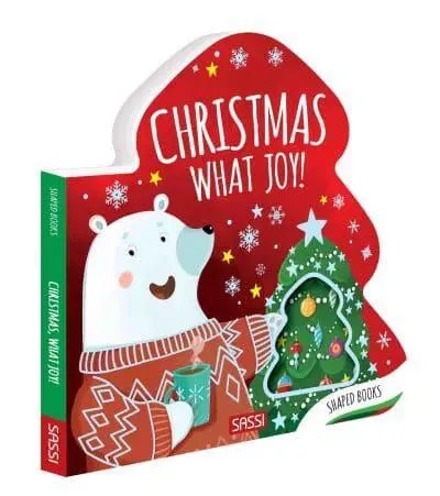 Shaped Board Books - Christmas What A Joy
