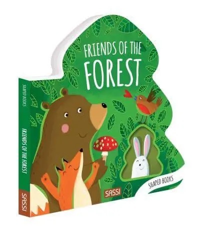 Shaped Board Books - Friendships Of The Forest