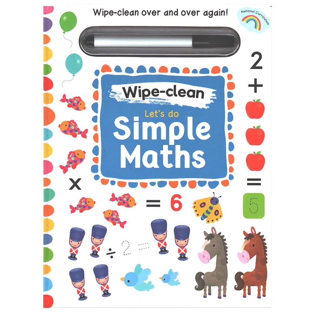 Wipe-Clean: Let's Do Simple Maths