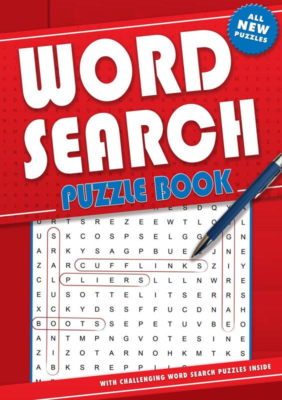Word Search- Puzzle Book
