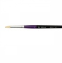 Brush Flat Round, №6, Long Handle, 411 Rosa Studio