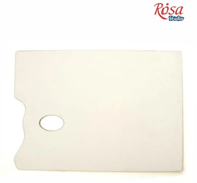 Palette Rectangular Wooden, Primed Fibreboard, 25X35Cm, Rosa Studio