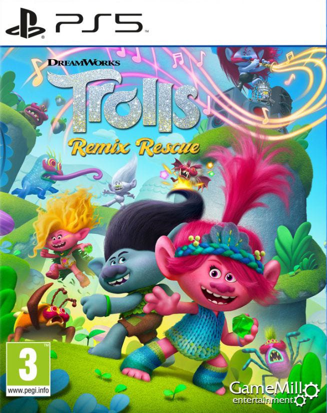 Dreamworks Trolls Remix Rescue Pegi PS5