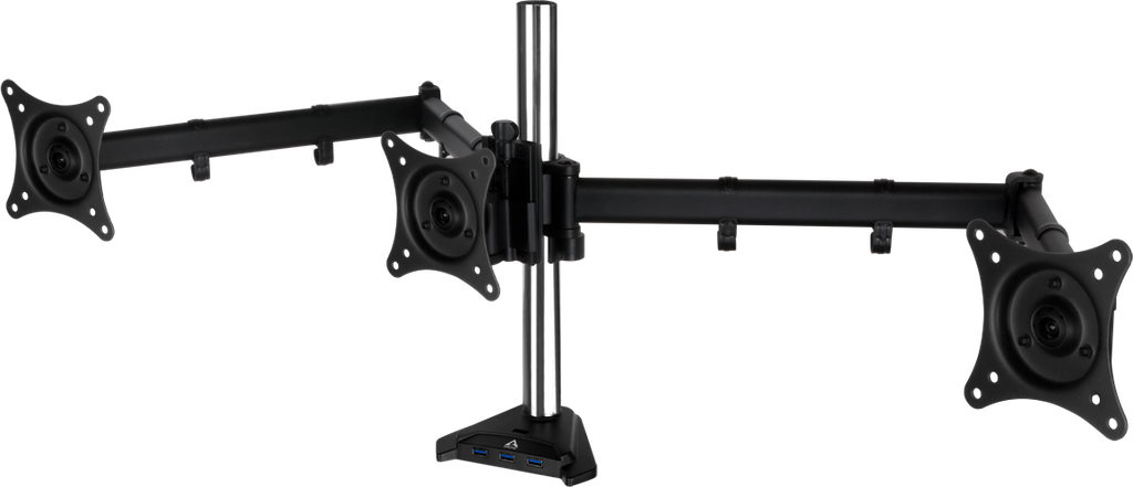 Arctic Z3 Pro Gen 3 - Triple Monitor Arm, 13"- 32" Monitor - w/ USB 3.0 Hub - حامل شاشة