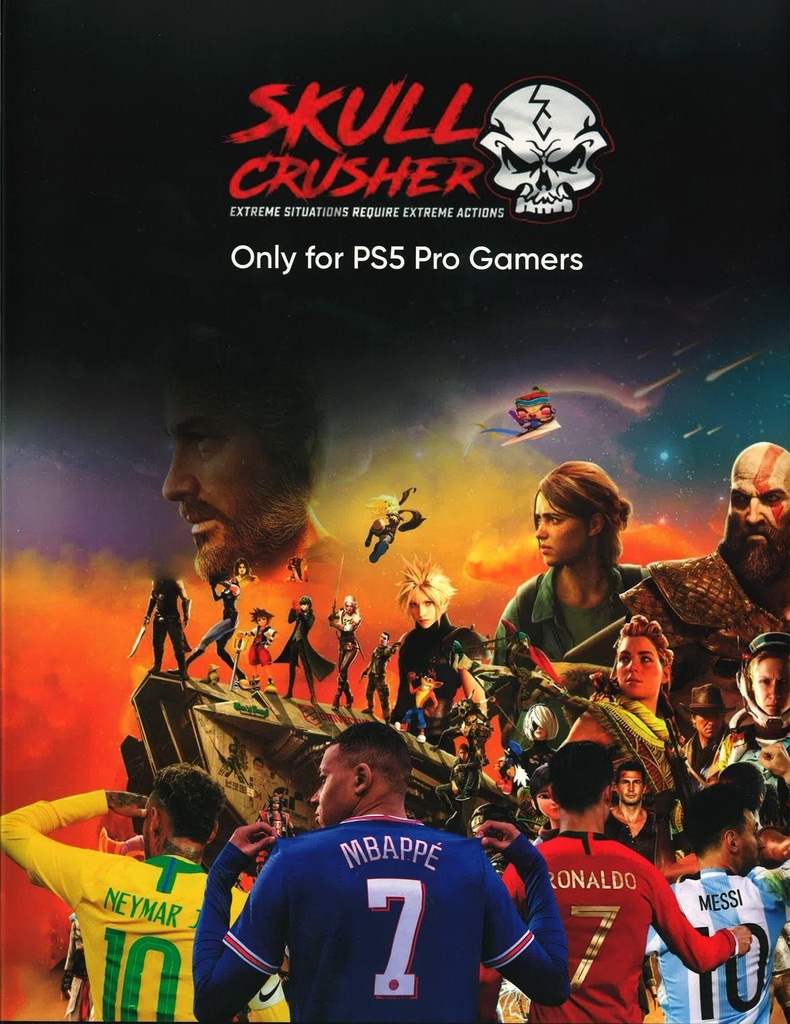 Skull CrusherPS5 Skin Stickers Suicide Squad