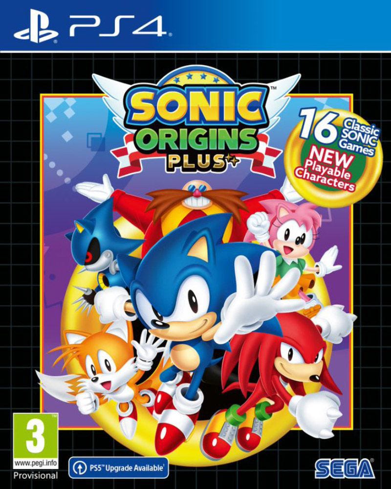 Sonic Origins Plus Day 1 Edition Pegi PS4