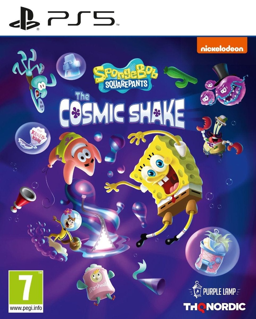 Spongebob Squarepants : The Cosmic Shake Pegi PS5