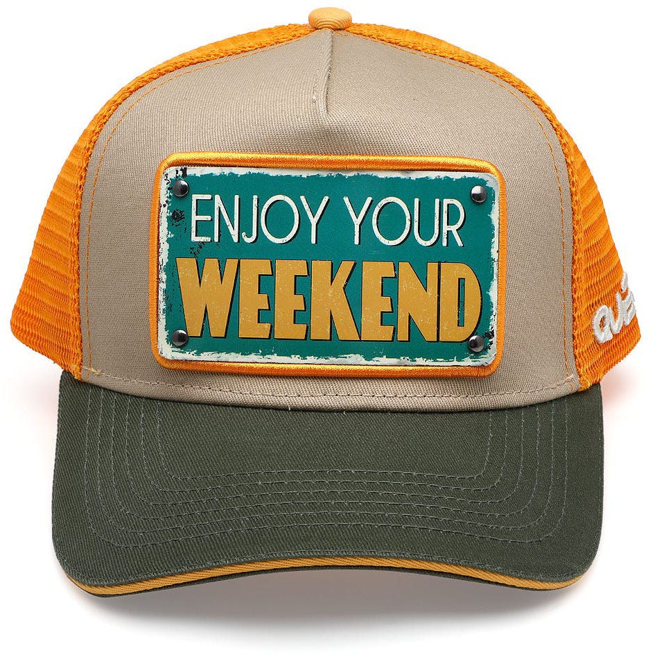 Queue Cap Enjoy Your Weekend