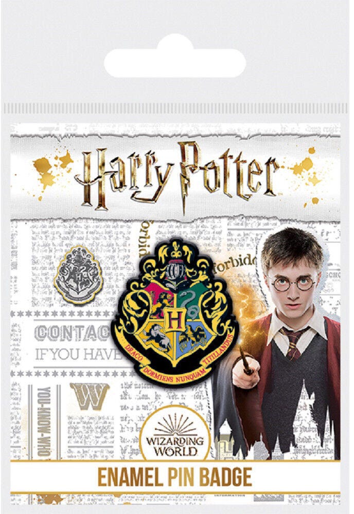 Harry Potter - Hogwarts (Pin Enamil Badge)