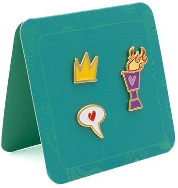 Mubarak Enamel Pin - Multi Set of 3