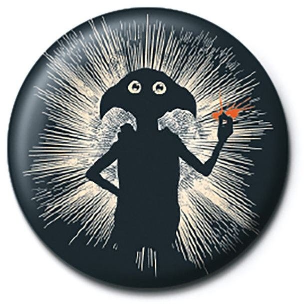 Harry Potter - Dobby Silhouette (Button Badge)