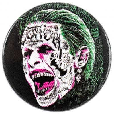 SUICIDE SQUAD - JOKER TATTOO (BUTTON BADGE)