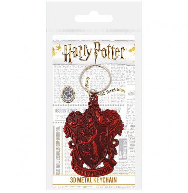 Harry Potter - Gryffindor Crest (Metal Keychain)