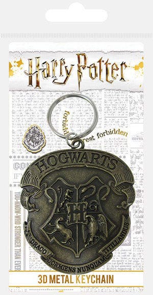 Harry Potter - Hogwarts Crest (Metal Keychain)