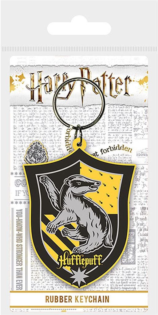 Harry Potter - Hufflepuff (Rubber Keychain)