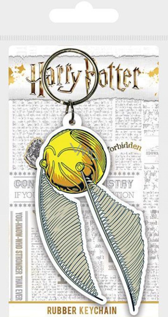 Harry Potter - Snitch (Rubber Keychain)