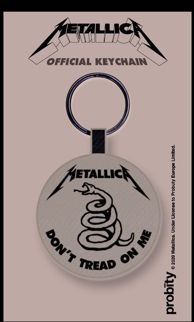 Metallica - Don'T Tread On Me (Woven Keychain)
