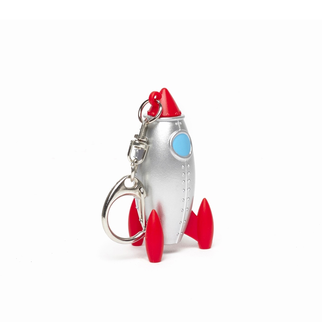 Kikkerland Rocket Keychain