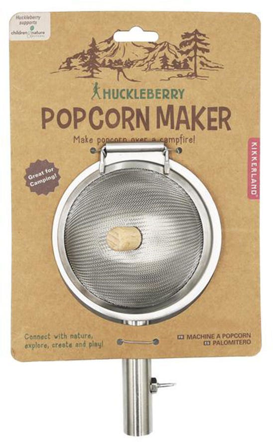 Kikkerland Huckleberry Popcorn Maker