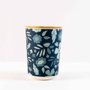 K Style Bamboo Canister Opulent - Blossom Sml