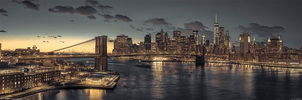 NEW YORK - AT DUSK (MAXI POSTER)