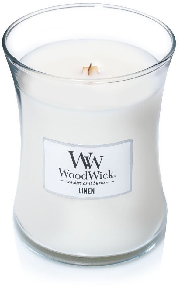 WoodWick Linen Large Hourglass