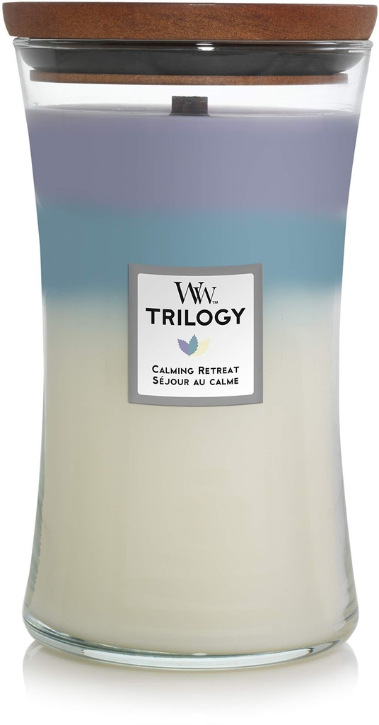 WoodWick Calming Retreat Trilogy Large Hourglass