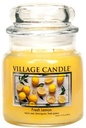 Candle Jar Fresh Lemon 390G - Village