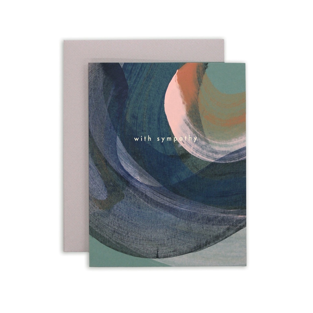 Sympathy Swirl Greeting Card