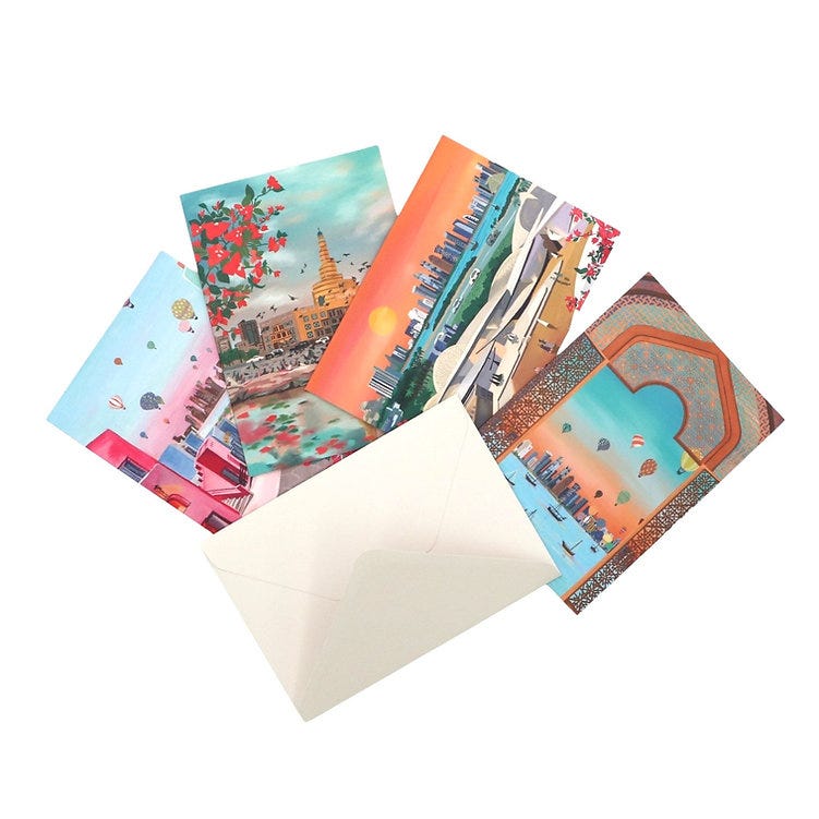 Saemi Kim Greeting Card Set (Set of 12)